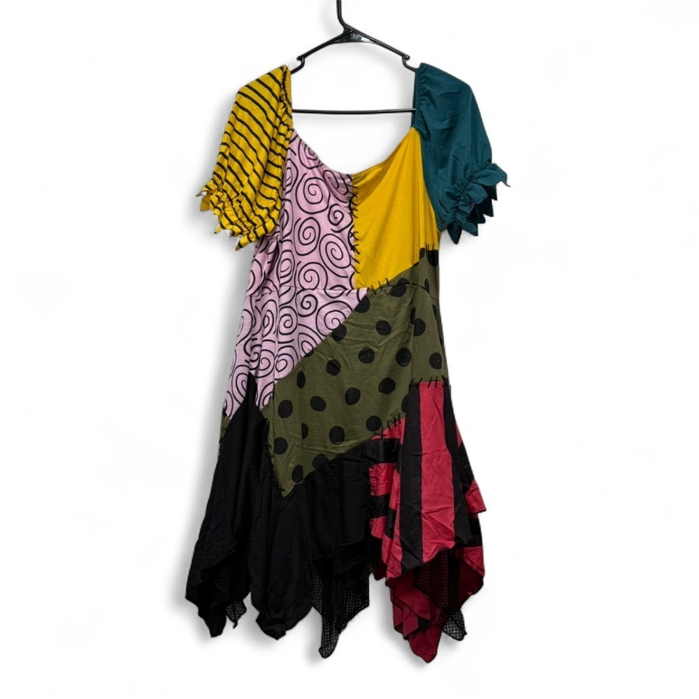 Dolls Kill Nightmare Before Christmas Sally Halloween Costume, Plus Size 3X NEW - Picture 6 of 12